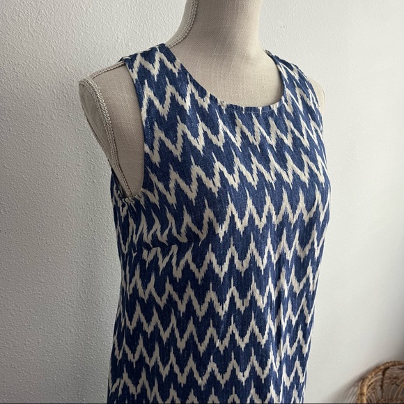 J. Crew Abstract Chevron Dress - Picture 4 of 7
